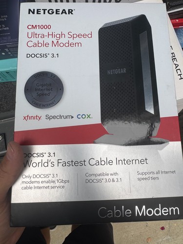 Netgear cm1000 100nas docsis - netgear, cm1000-100nas